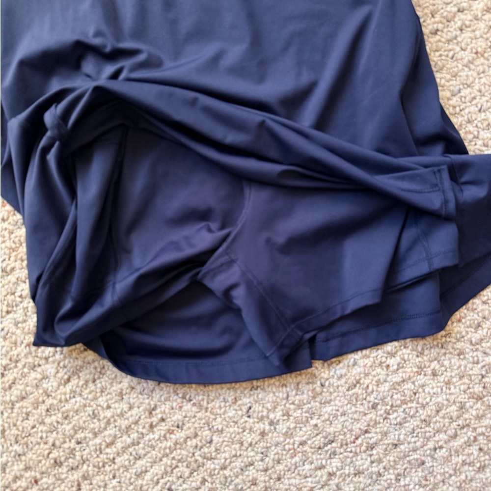 Set of Two Old Navy Active PowerSoft Athleisure Dresses - Navy and Olive - Picture 7 of 8